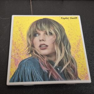 Taylor Swift ceramic tile 4 inch by 4 inch